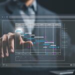 A visual representation of the core functionalities of MES software, such as data collection, production management, quality control, maintenance management, and reporting.